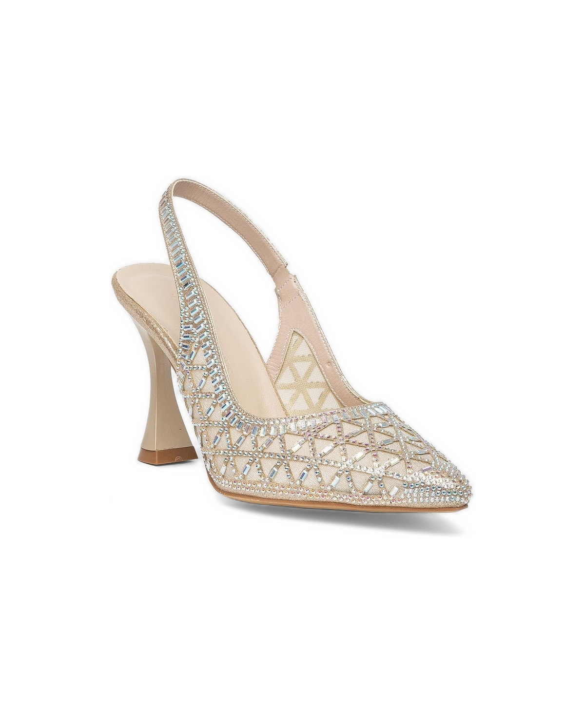 Forever and Always Shoes Women's Megan Embellished Stiletto Pump