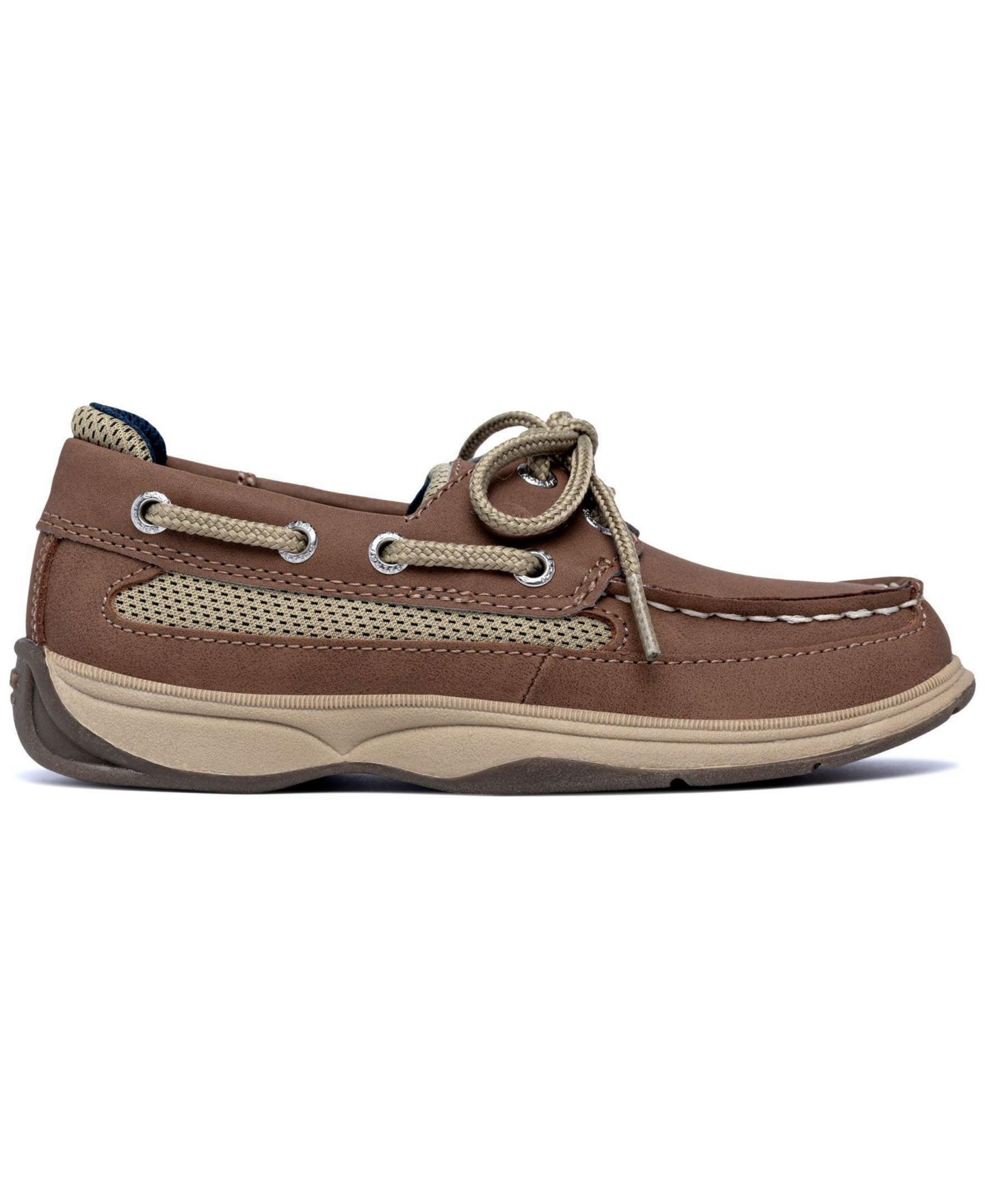 Туфли Sperry Lanyard Lace-Up Boat для мальчиков, цвет: Тёмный рыжевато-коричневый — фото 5