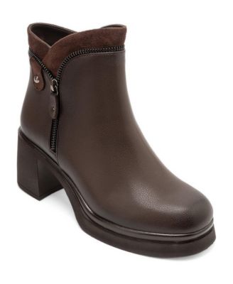 Women's Raphael Zipper Block Heel Boot