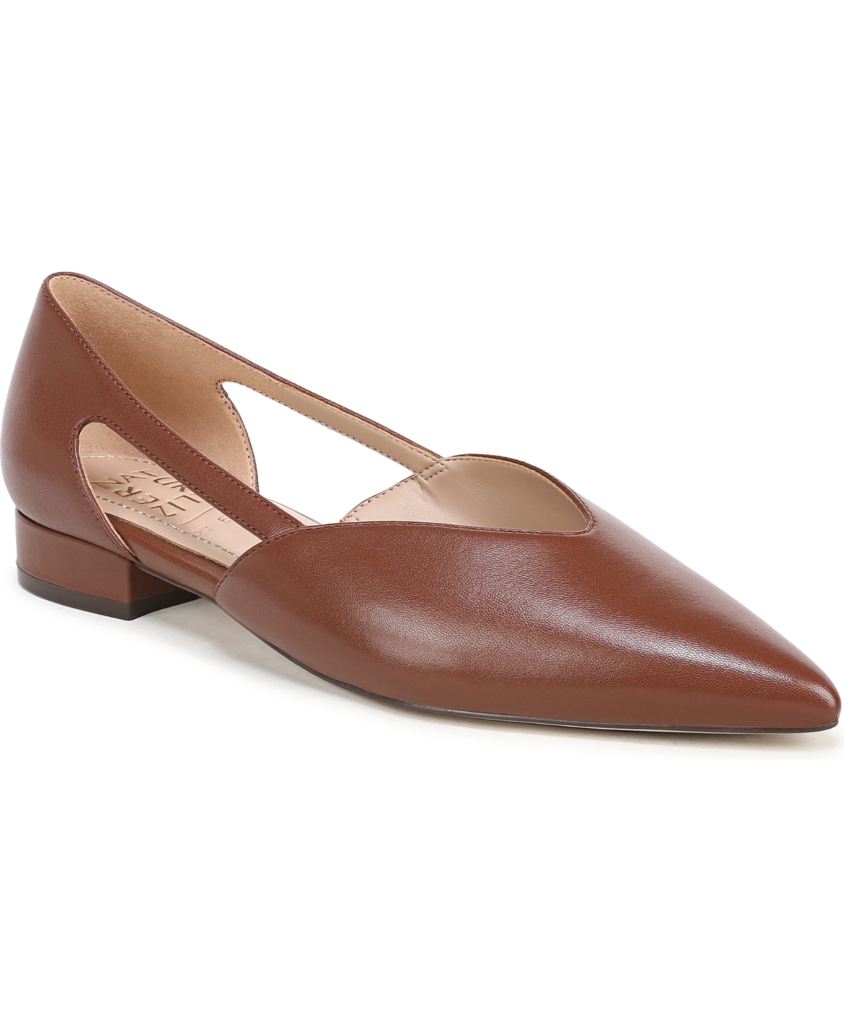 27 Edit Naturalizer Women's Sydney Pointed Toe Low-Heel Leather Flats