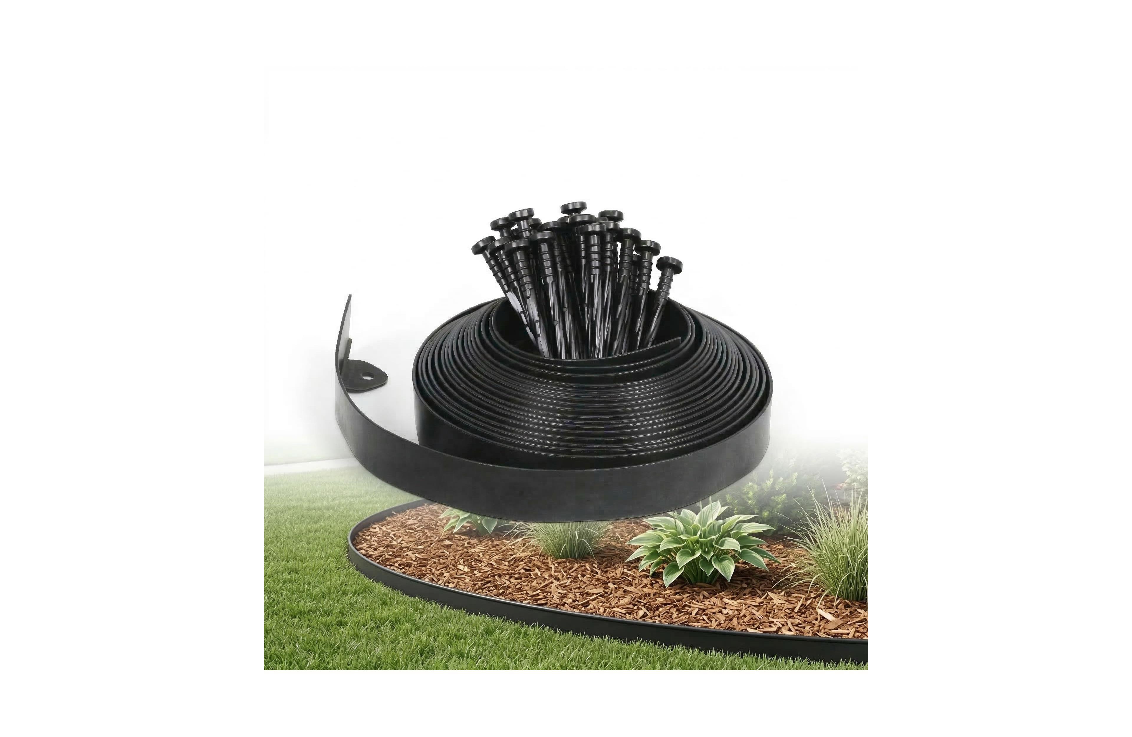 Xdovet 1.5IN X 40FT Landscape Edging Kit