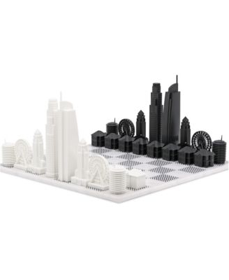 Los Angeles Strategy 2-Player 32-Piece Chess Set, Ages 12+