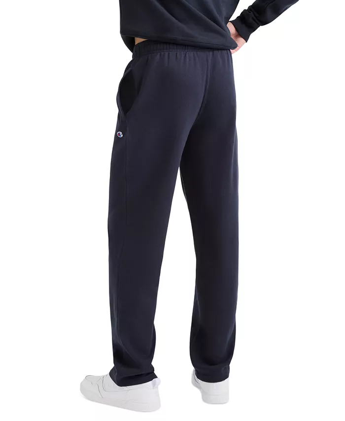 Men's Powerblend Open-Bottom Fleece Sweatpants - thumbnail 8
