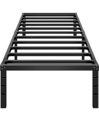 Twin 18-Inch Metal Bed Frame with Platform Design for Bedroom