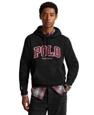 Men's The RL Graphic Pullover Plaid Hoodie
