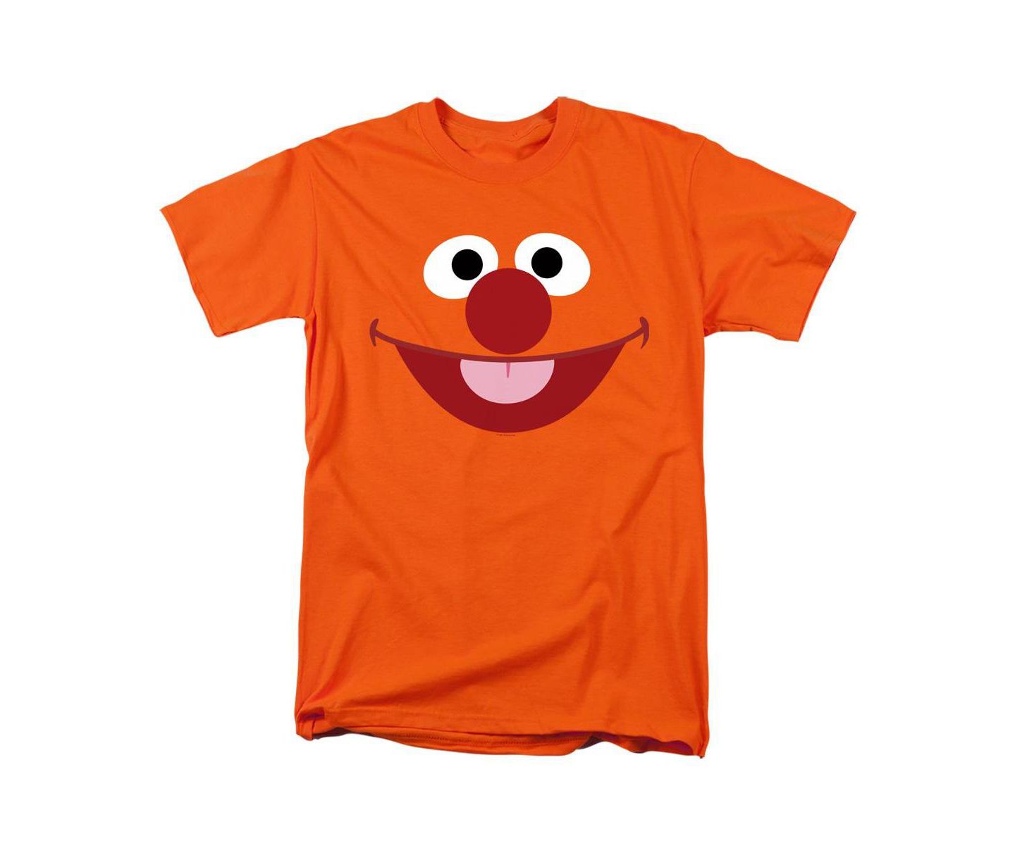 Мужская футболка Sesame Street Ernie Face, цвет: Оранжевый — фото 1