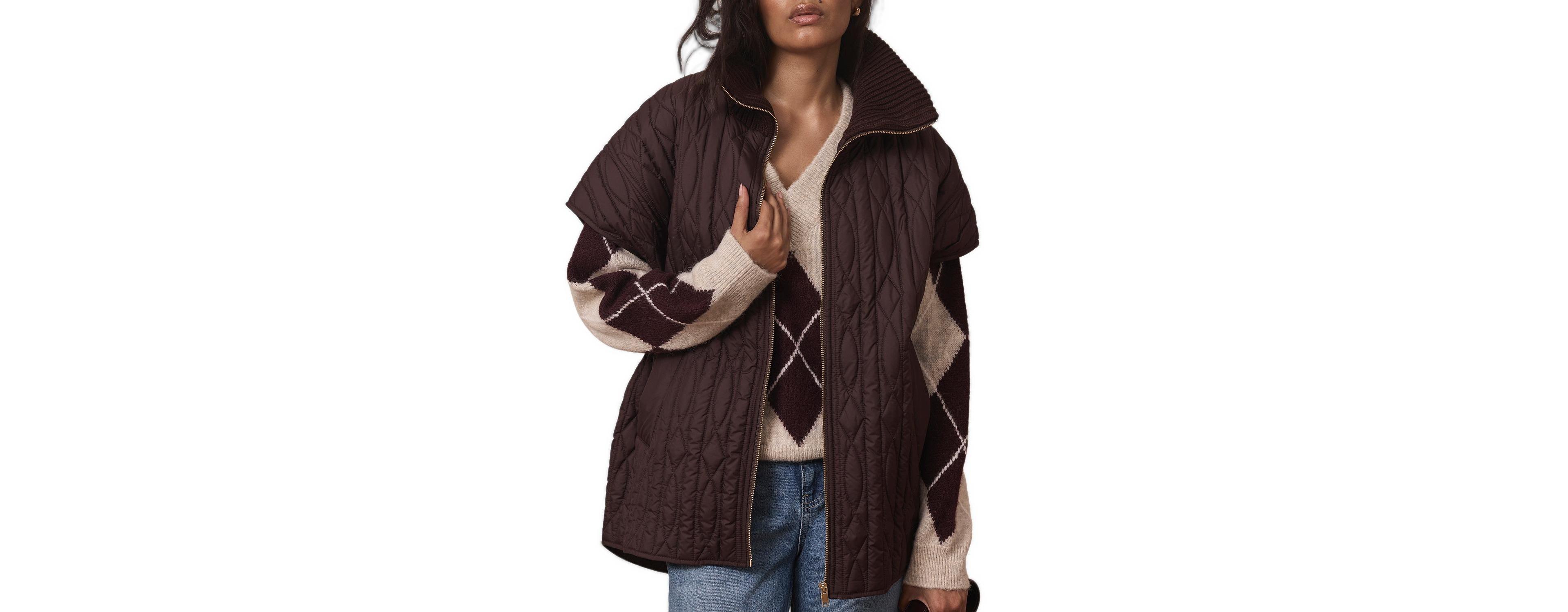Mint Velvet Women's Quilted Vest