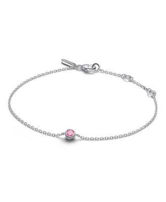 Era Bezel Lab-Grown Diamond Bracelet (0.15 ct. t.w.) in Sterling Silver