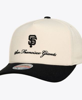 Men's Cream/Black San Francisco Giants Flawless Stretch Snapback Hat