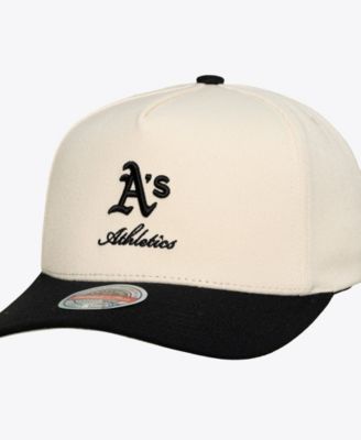 Men's Cream/Black Athletics Flawless Stretch Snapback Hat