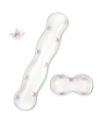 Silicone Gel Keyboard Mouse Wrist Rest Set Comfort Support For Office Gaming