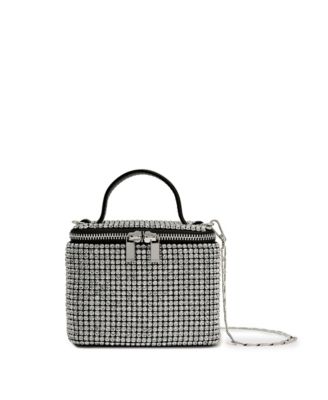 Mini Van Embellished Crossbody Rhinestone Handbag