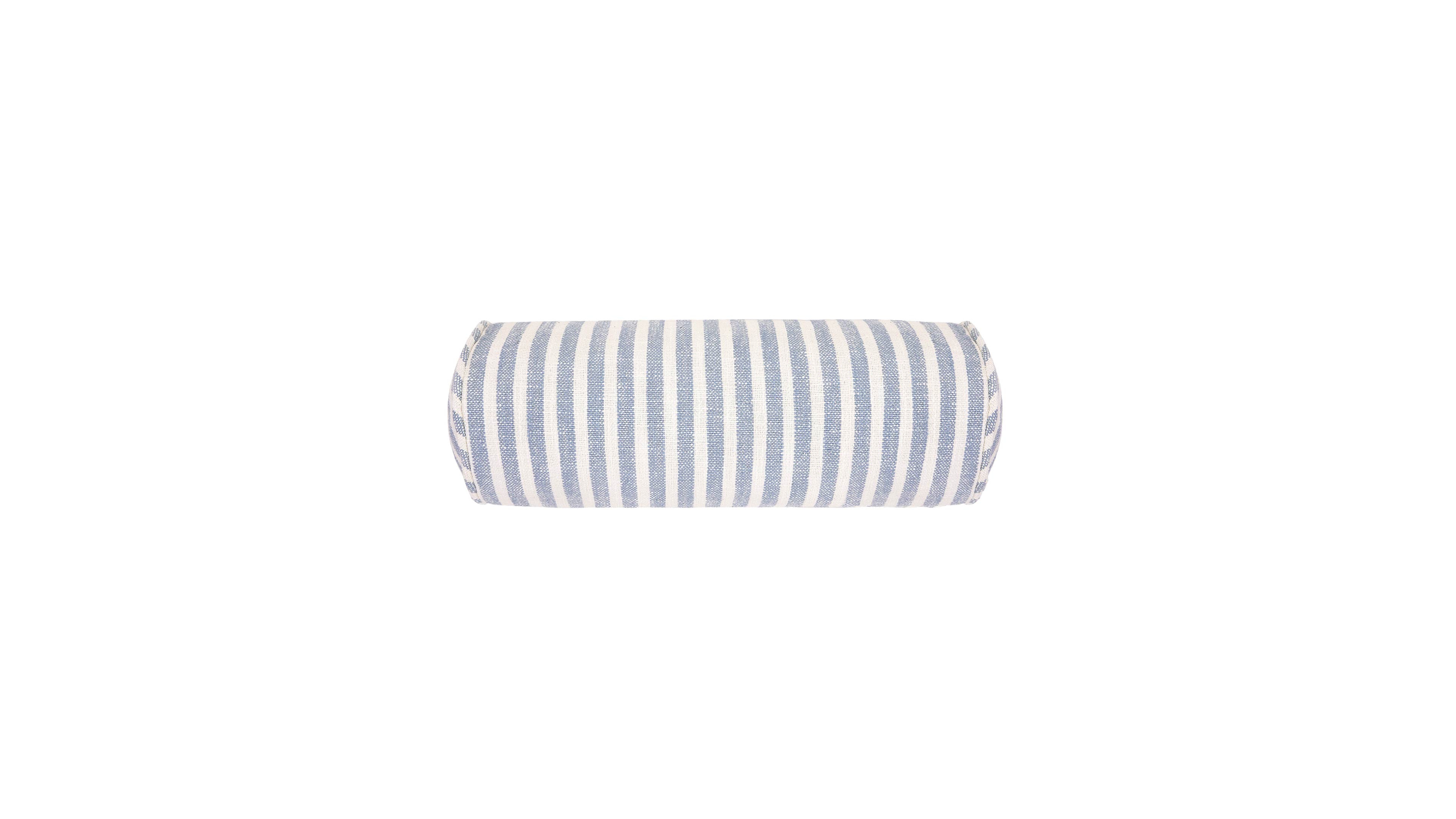 Lucky Brand Marlowe Striped Bolster Decorative Pillow, 7" x 18"