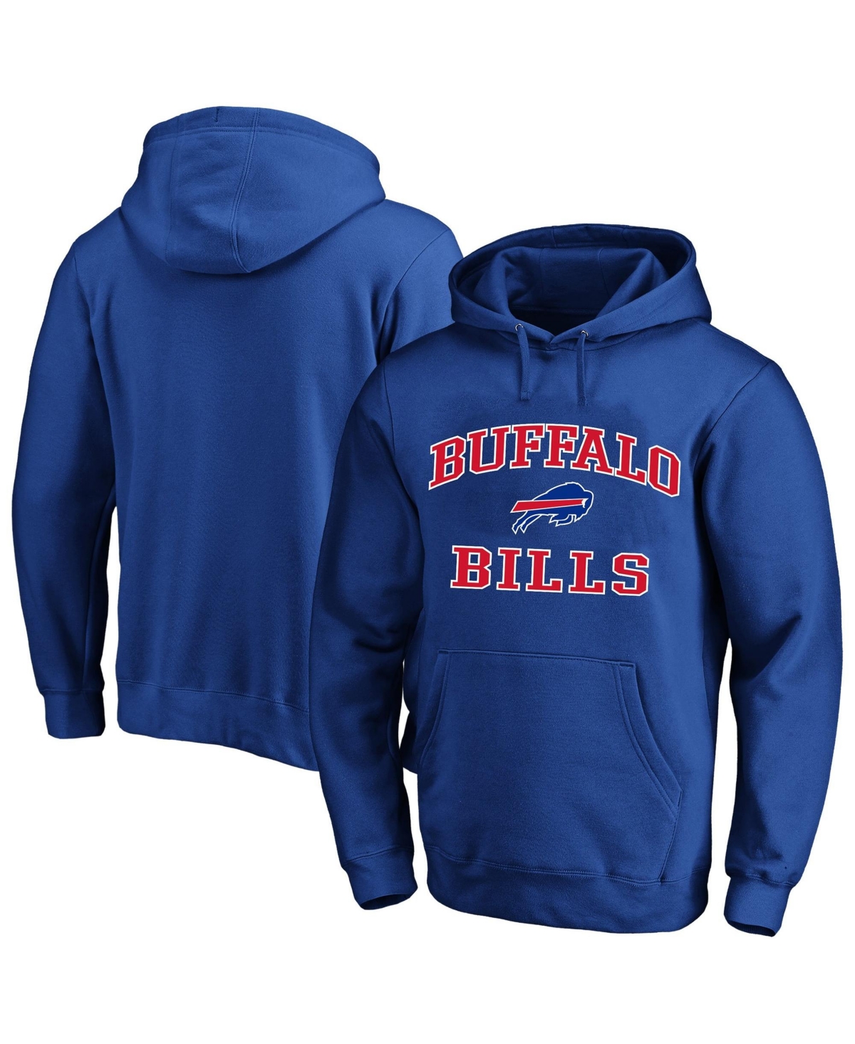 Fanatics Men's Big & Tall Buffalo Bills Fleece-Lined Graphic Heart & Soul Hoodie - Royal
