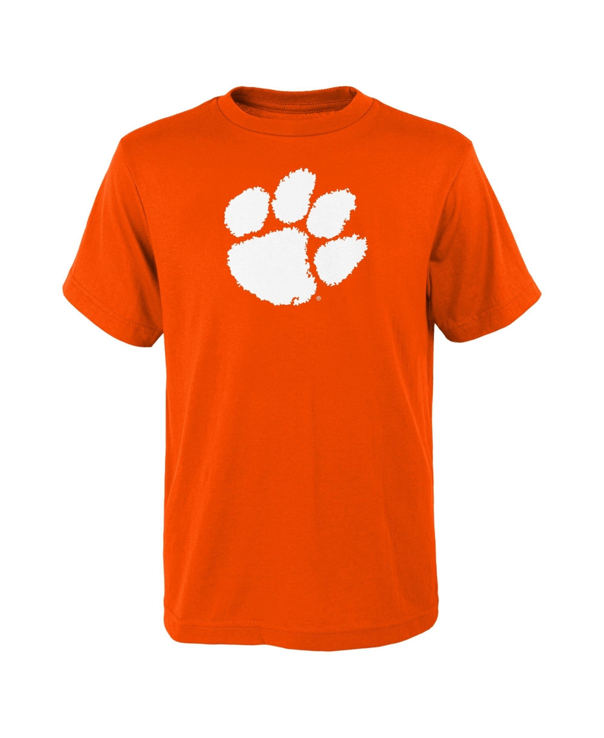Outerstuff Boys' and Girls' Clemson Tigers Primary Logo Crewneck T-Shirt