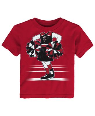 Girls Toddler Red Atlanta Falcons Game Fit T-Shirt