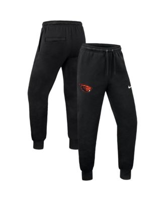 Men's Black Oregon State Beavers Club Fleece Joggers