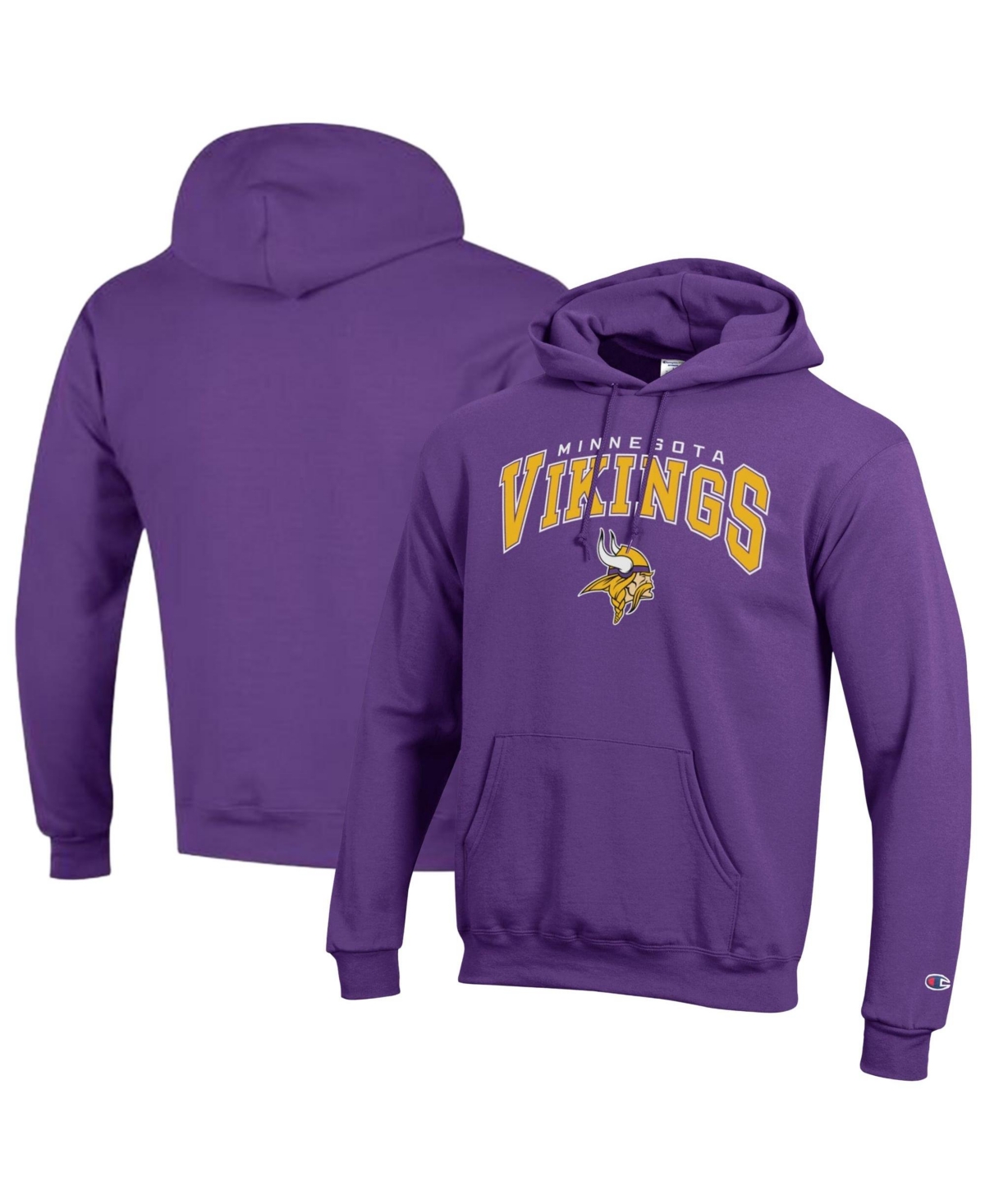 Champion Men's Minnesota Vikings Powerblend Fleece-Lined Hoodie