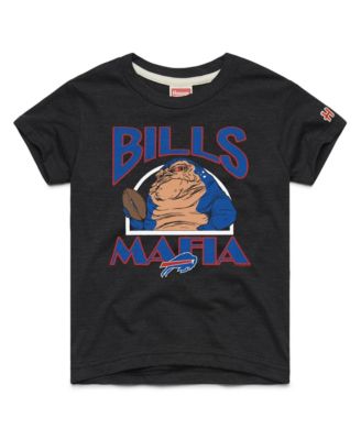 Big Boys and Girls Black Buffalo Bills Star Wars x NFL Tri-Blend T-Shirt