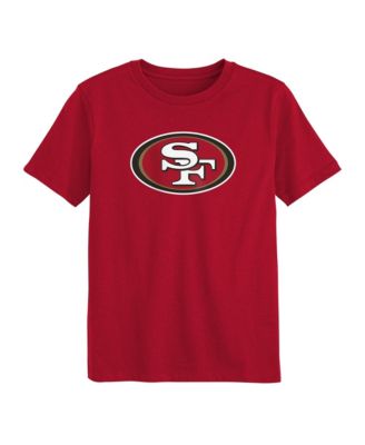 Preschool  Scarlet San Francisco 49ers Primary Logo T-Shirt