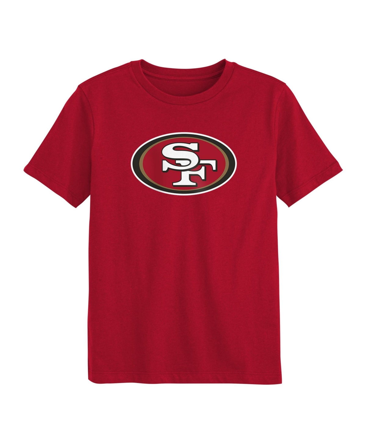 Outerstuff Boys' and Girls' 2T-5T San Francisco 49ers Primary Logo T-Shirt