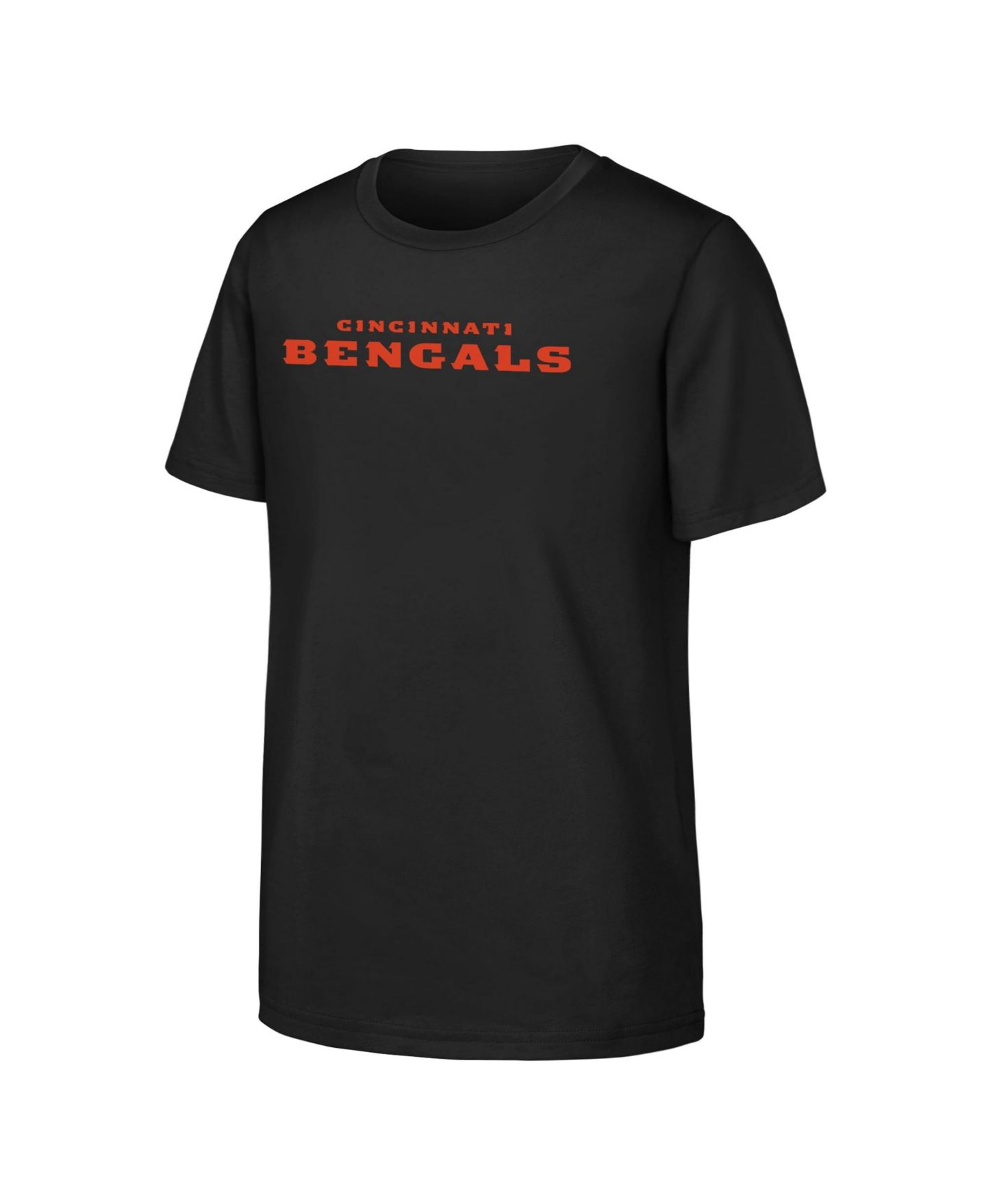 Детская футболка Outerstuff Ja'Marr Chase Black Cincinnati Bengals Name & Number — фото 2