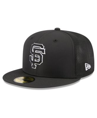 Big Boys and Girls Black San Francisco Giants Batting Practice 59FIFTY Fitted Hat