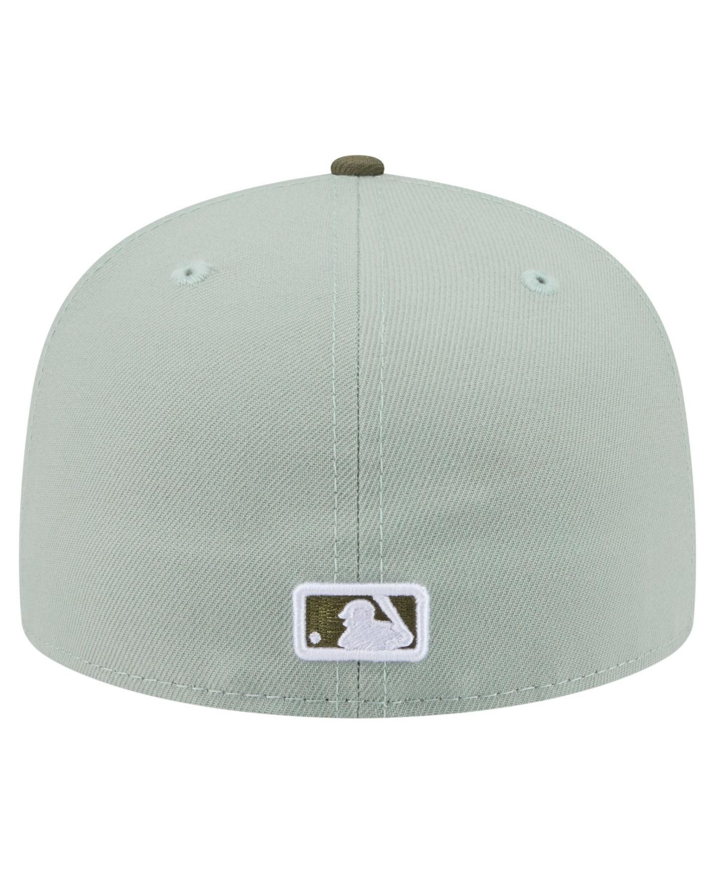 Мужские головные уборы New Era Green/Olive Detroit Tigers Color Pack 59FIFTY Fitted Hat — фото 4