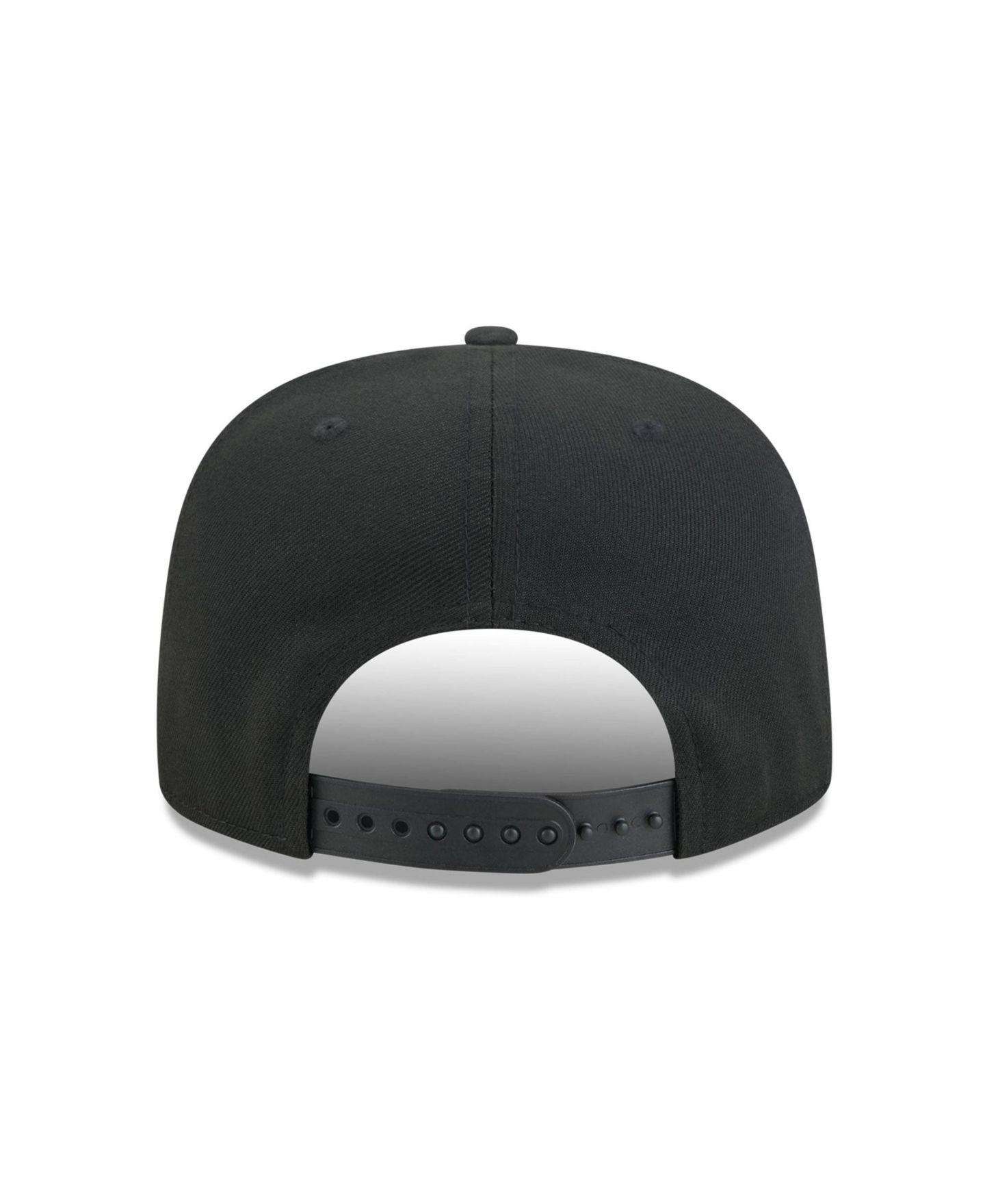 Мужская кепка New Era Black Baltimore Ravens Bolt A-Frame 9FIFTY Snapback Hat — фото 4