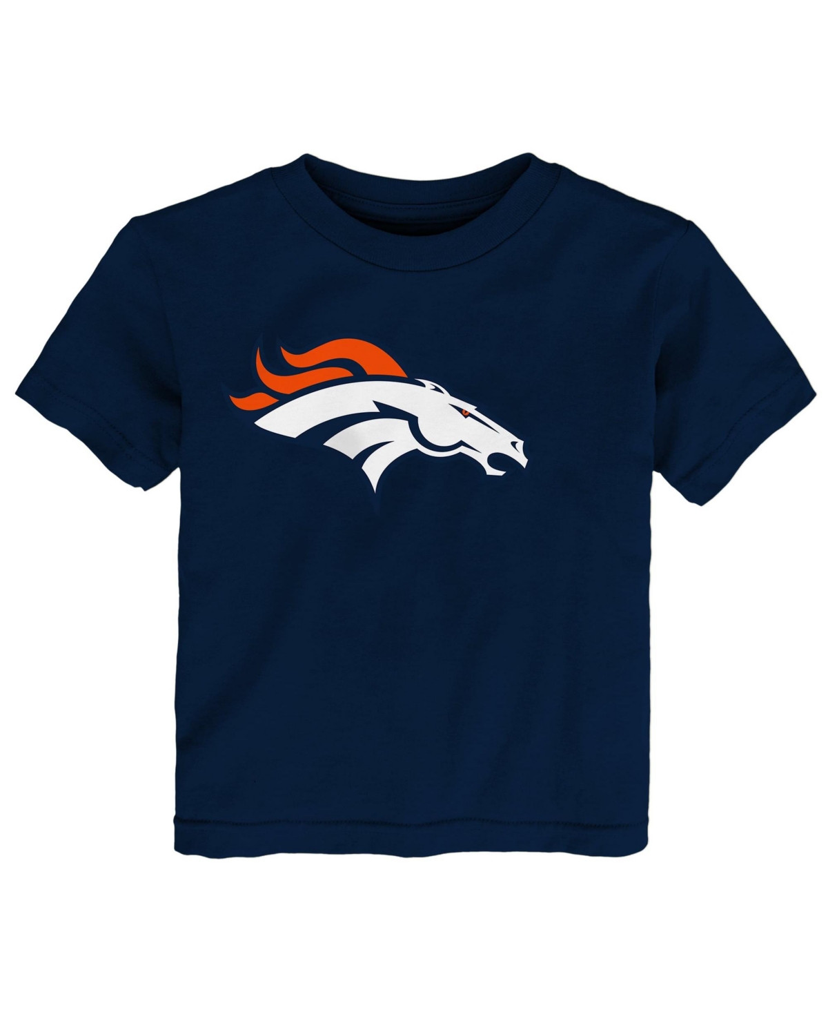 Outerstuff Boys' and Girls' 2T-5T Screen-Printed Crewneck T-Shirt - Navy
