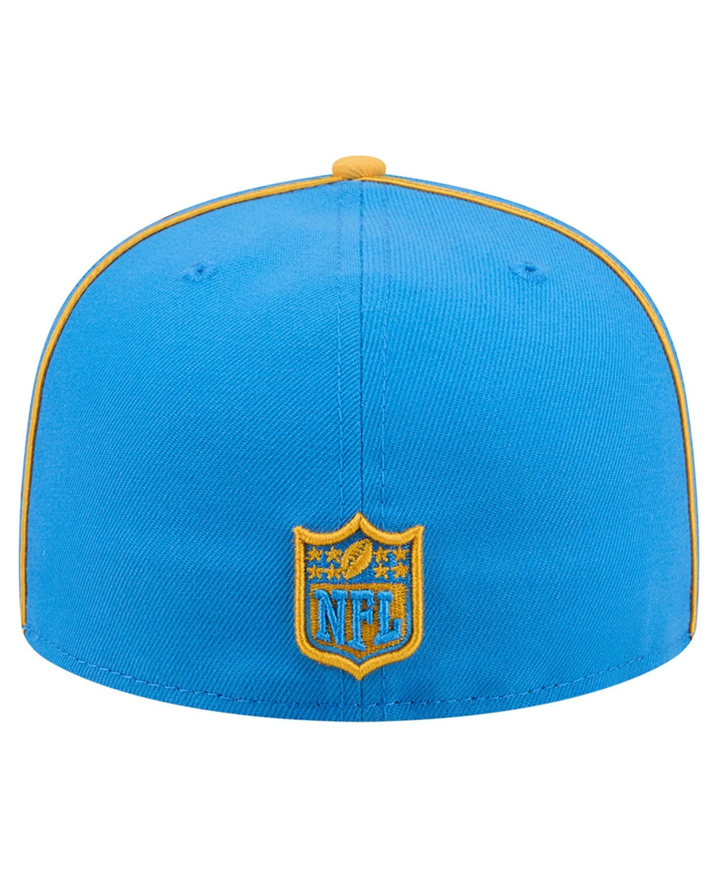 Мужская кепка New Era Powder Blue Los Angeles Chargers Soutache 59FIFTY Fitted Hat — фото 4