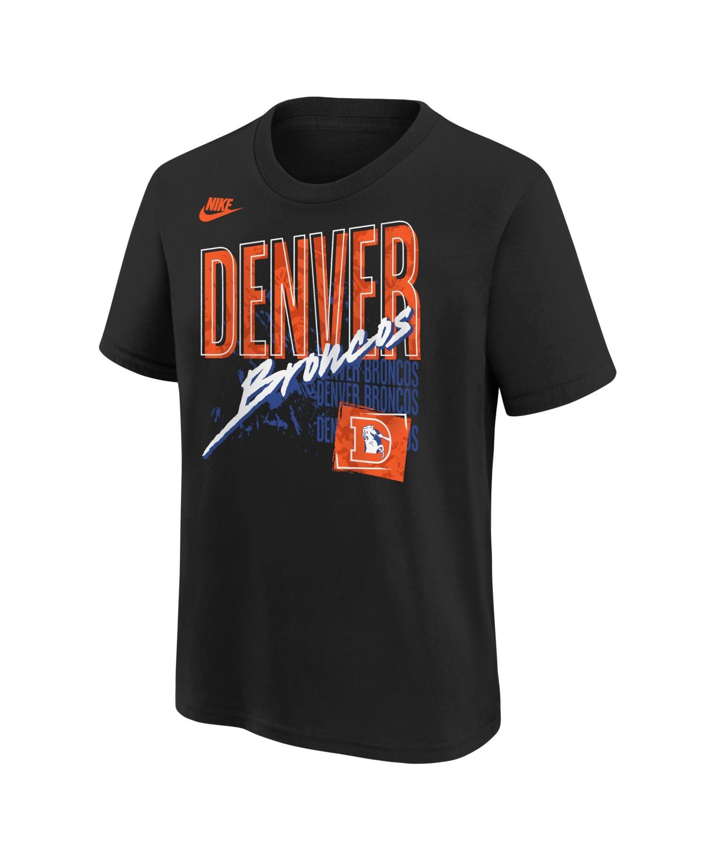 Детская футболка Nike Black Denver Broncos Vintage — фото 2