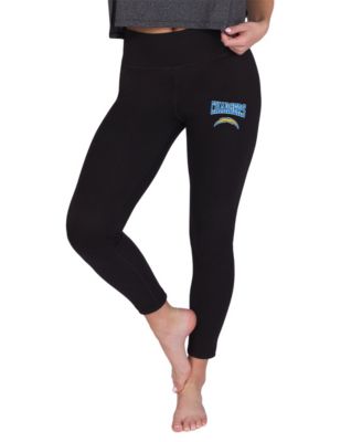 Women's Black Los Angeles Chargers Sentry Knit Leggings