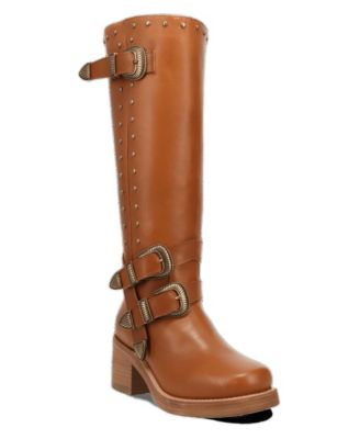 Women's Fillmore Knee-High Western Studded Boots