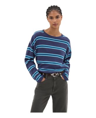 Women's Averra Cotton Stripe Top