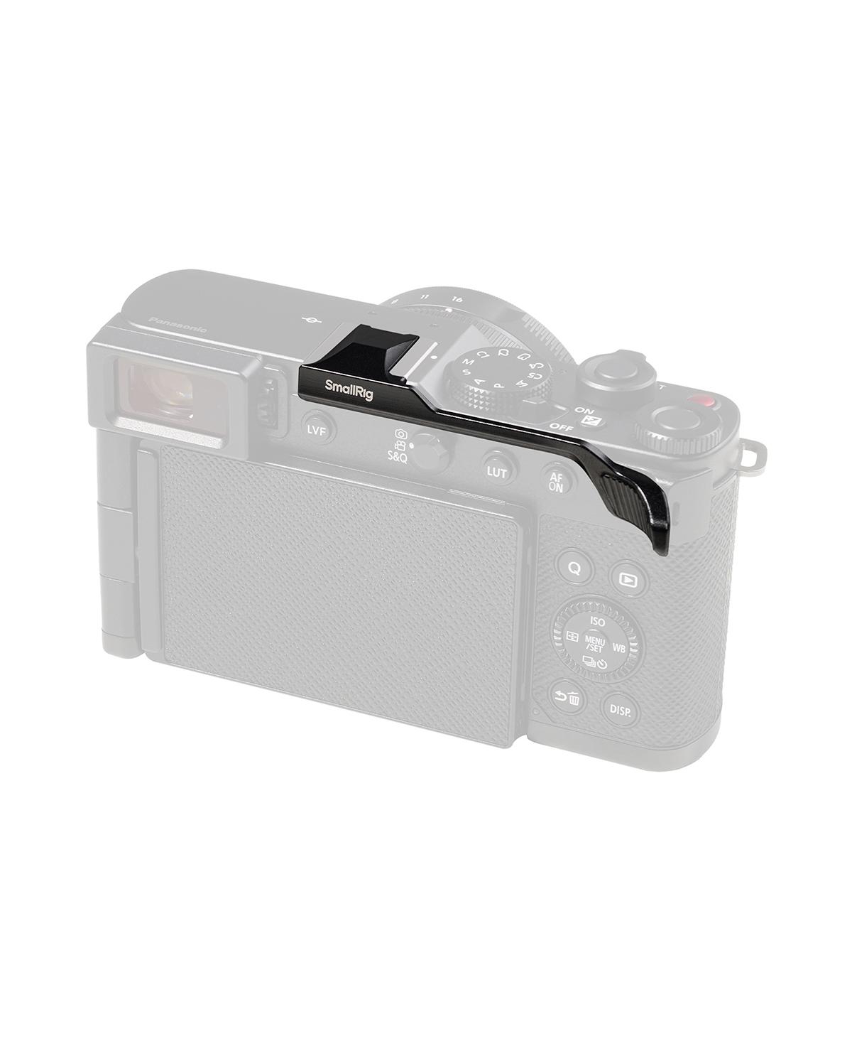 SmallRig 5702 Hot Shoe Mount Detachable Thumb Grip for Panasonic Lumix L10 Camera - Black