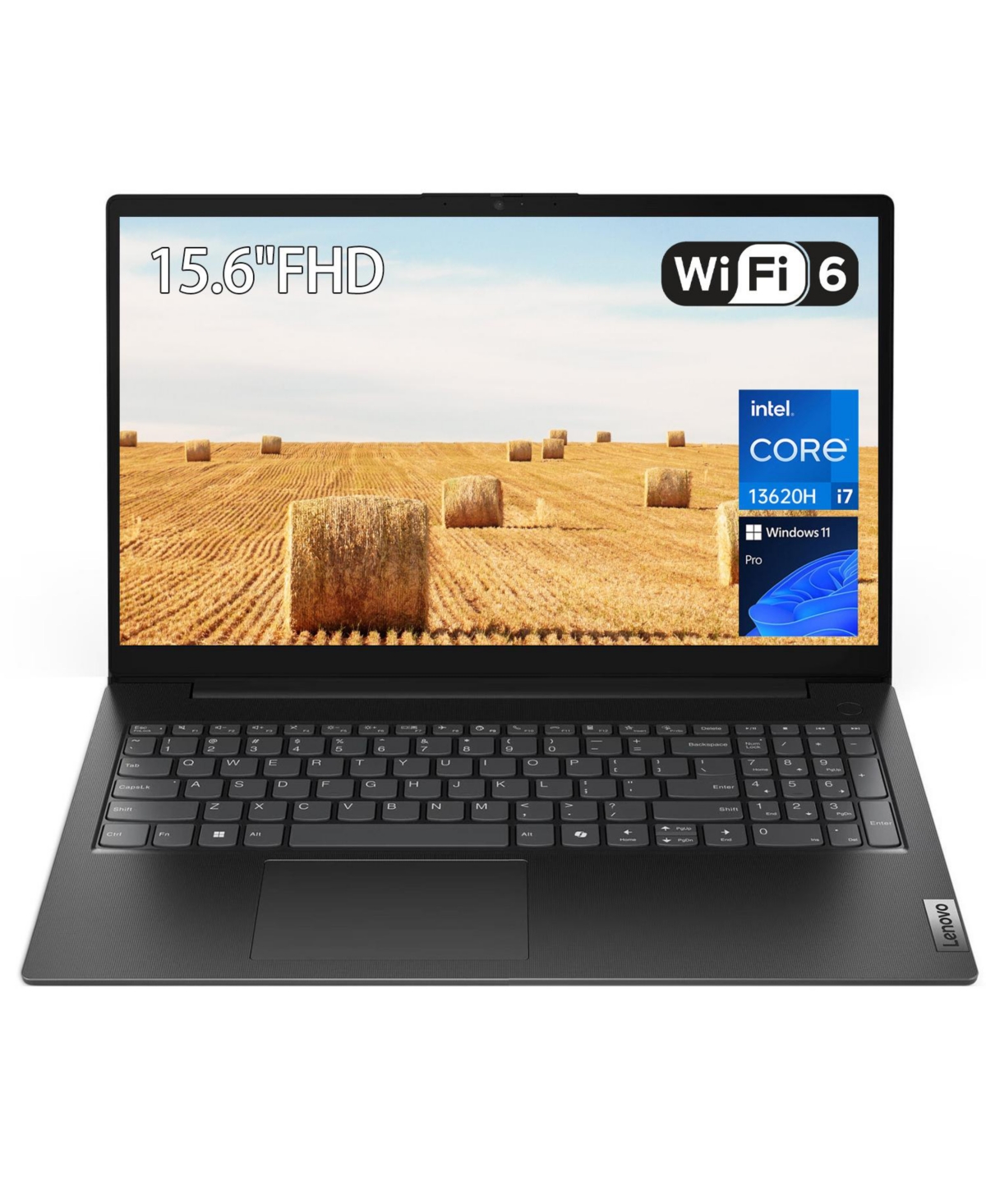 Lenovo V-Series V15 15.6" Fhd Business Laptop, Intel Core i7-13620H, Intel Uhd Graphics, 24GB DDR5, 1TB Ssd, Wi-Fi 6, Win11 Pro, Black