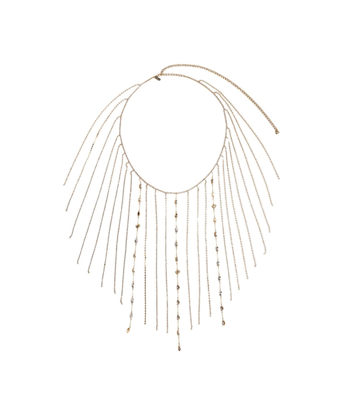 Desigual Women's Fringes Chain Belt