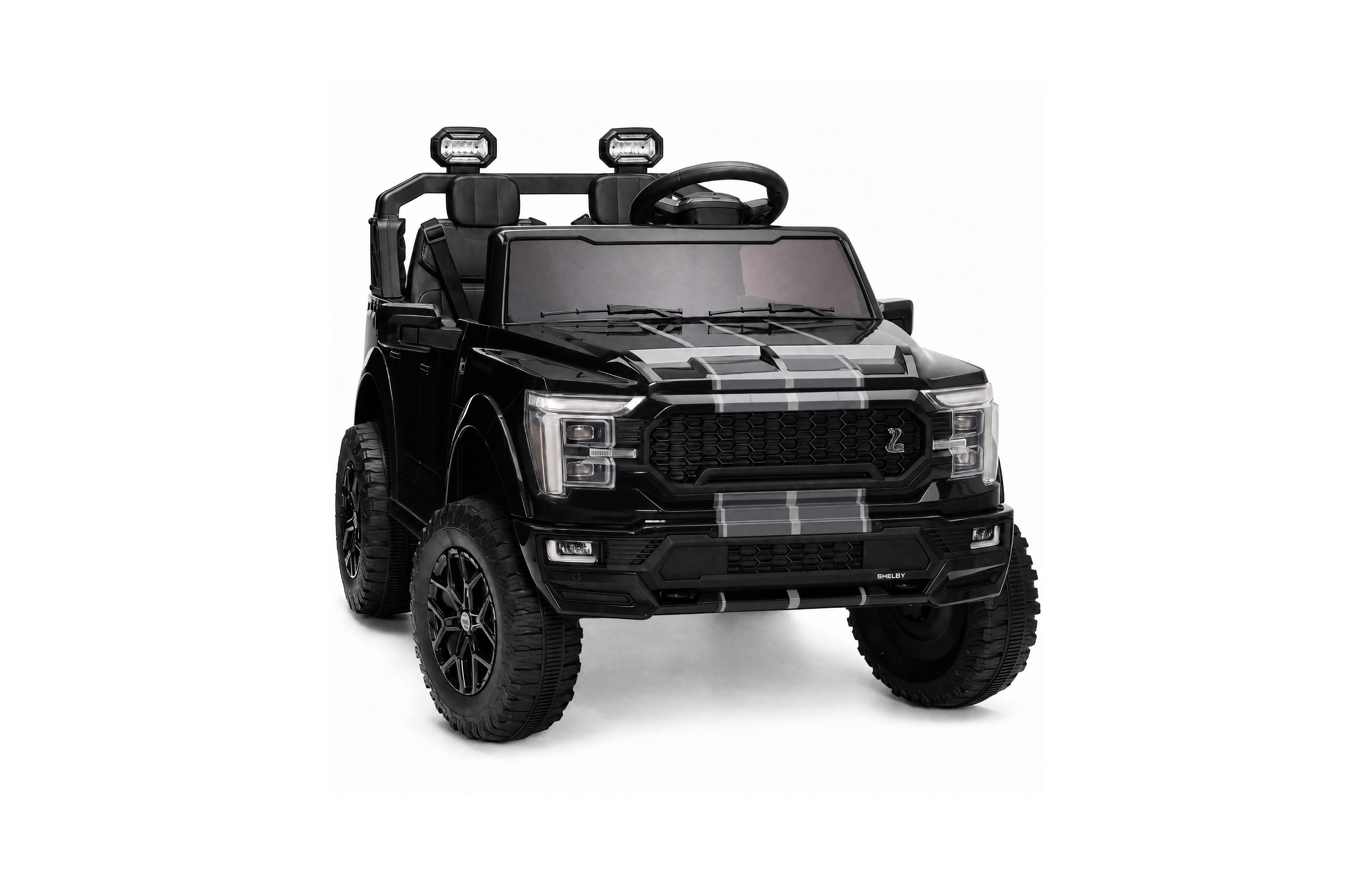 Best Choice Products 24V 2-Seater Ride On Car for Kids, Licensed Ford F-150 Shelby Electric with Parent Remote