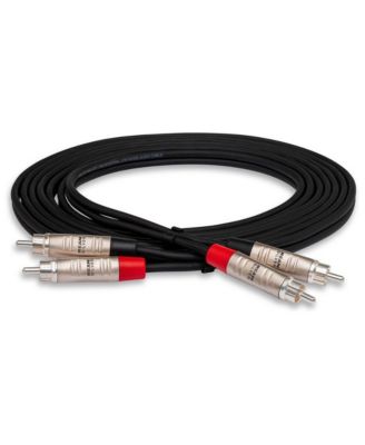 Pro Stereo Interconnect Dual REAN RCA Cable, 3 ft.