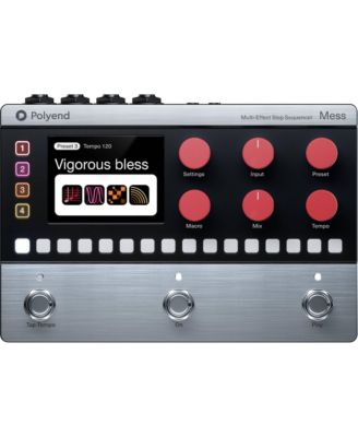 Mess Multi-Effect Step Sequencer Pedal