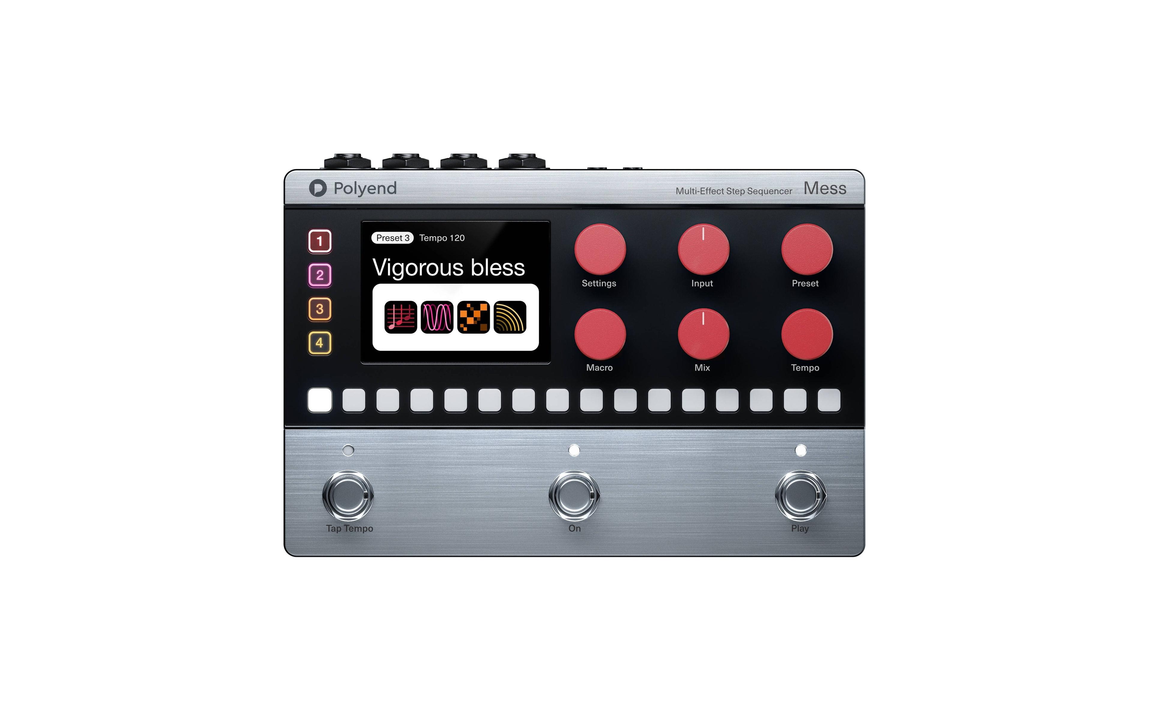 Polyend Mess Multi-Effect Step Sequencer Pedal