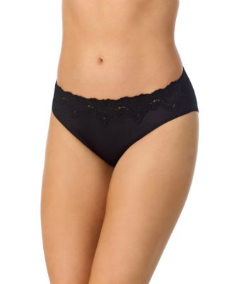 Women's Lace Allure Microfiber Bikini Panty