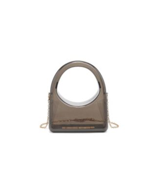 Zoila Transparent Structured Evening Bag