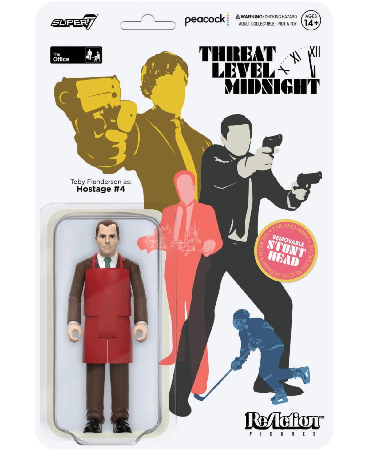 Super7 The Office Toby Flenderson as Hostage Threat Level Midnight Action Figure, 14+ Years