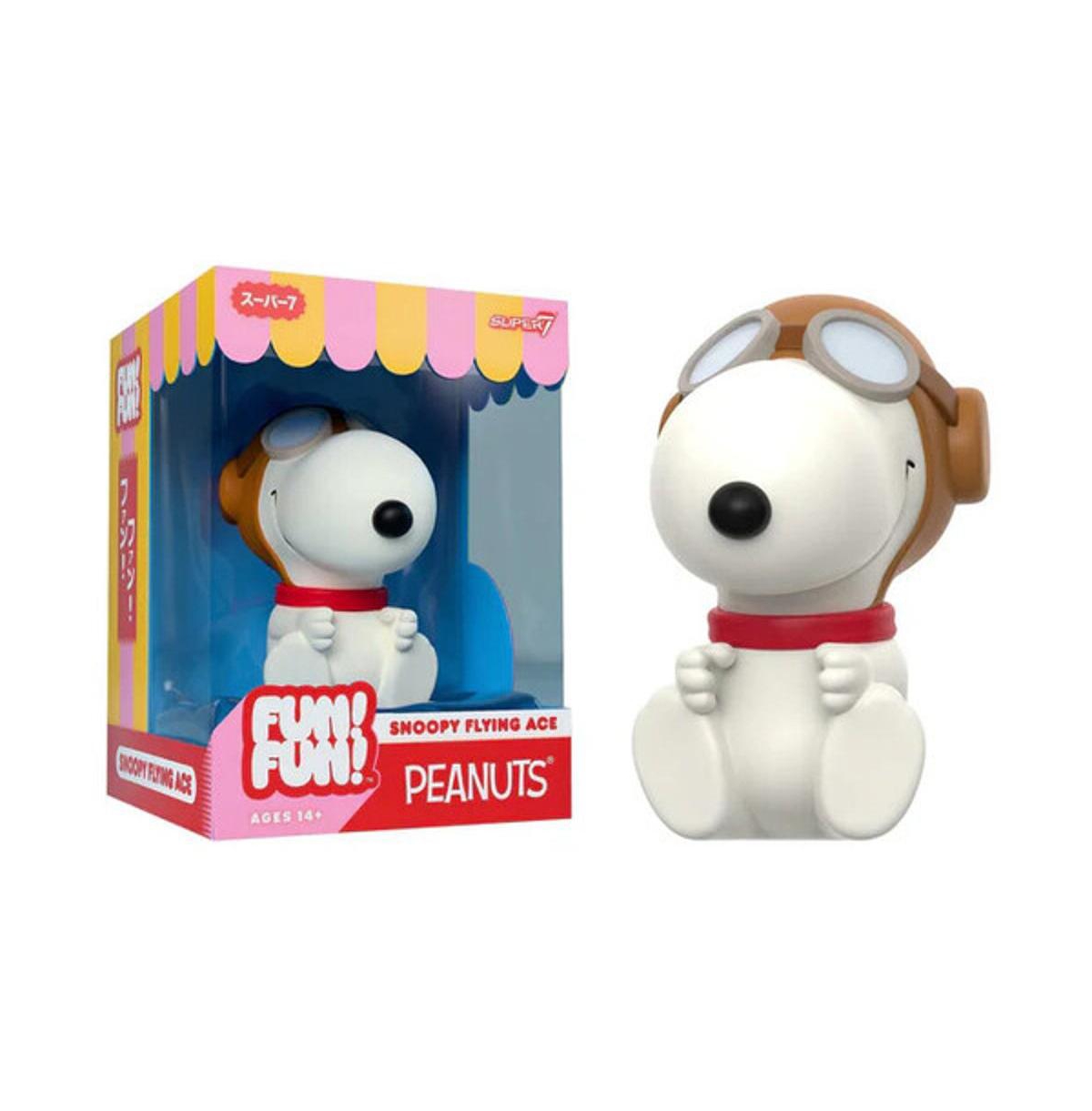 Super7 Peanuts Snoopy Flying Ace Fun! Fun! Action Figure, 14+ Years & Up