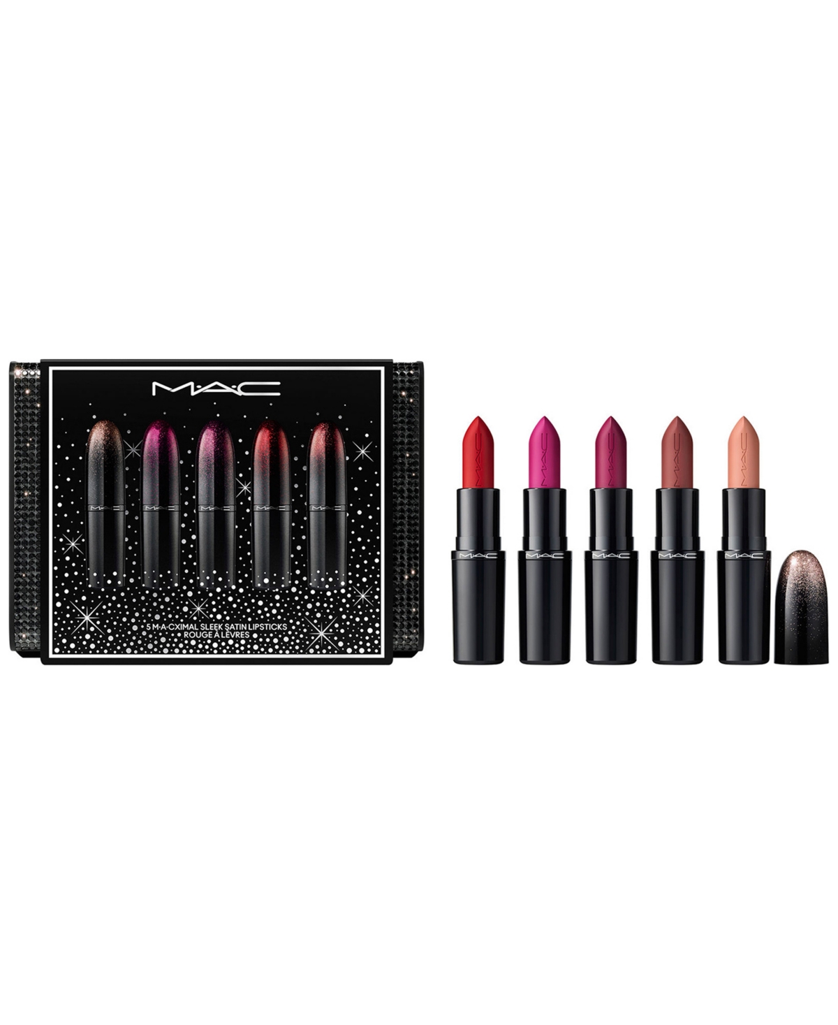 Mac 5-Piece Signature Satin Lipstick Set