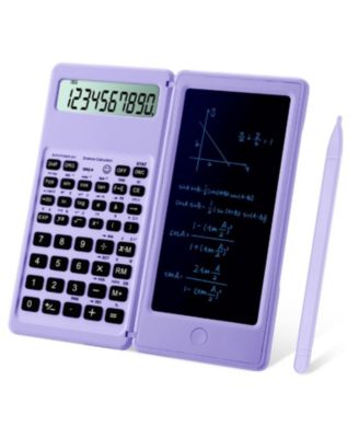 10 Digit Large Screen Scientific Calculator with Notepad for Students Office School