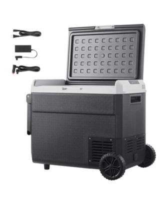 Portable Electric Cooler, 60L Capacity, 24V for Camping, Travel and Outdoor Activities