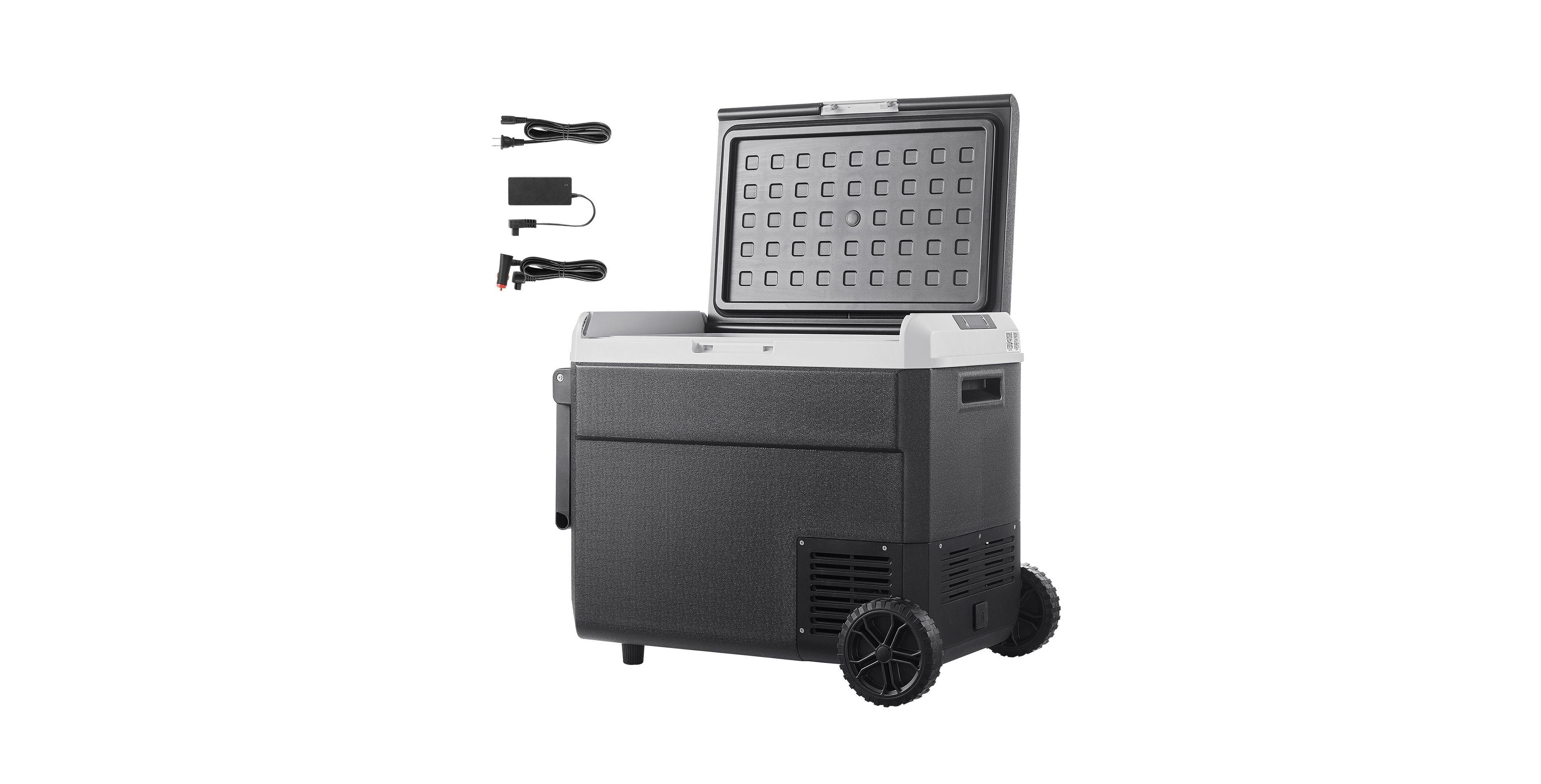 Sevorley Portable Electric Cooler, 60L Capacity, 24V for Camping, Travel and Outdoor Activities